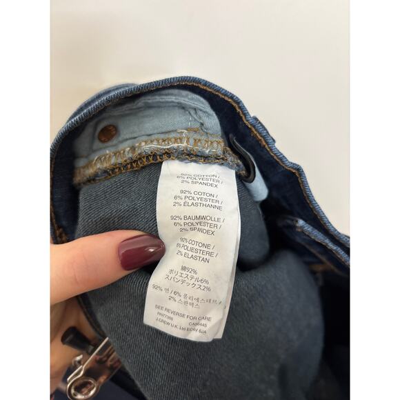 J. Crew Jeans Womens 29 Brewster Wash Reid Straight Leg Cone Denim Blue - Picture 4 of 5